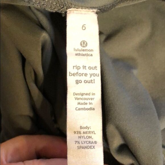 Lululemon crops 6 (2141) - Picture 5 of 5